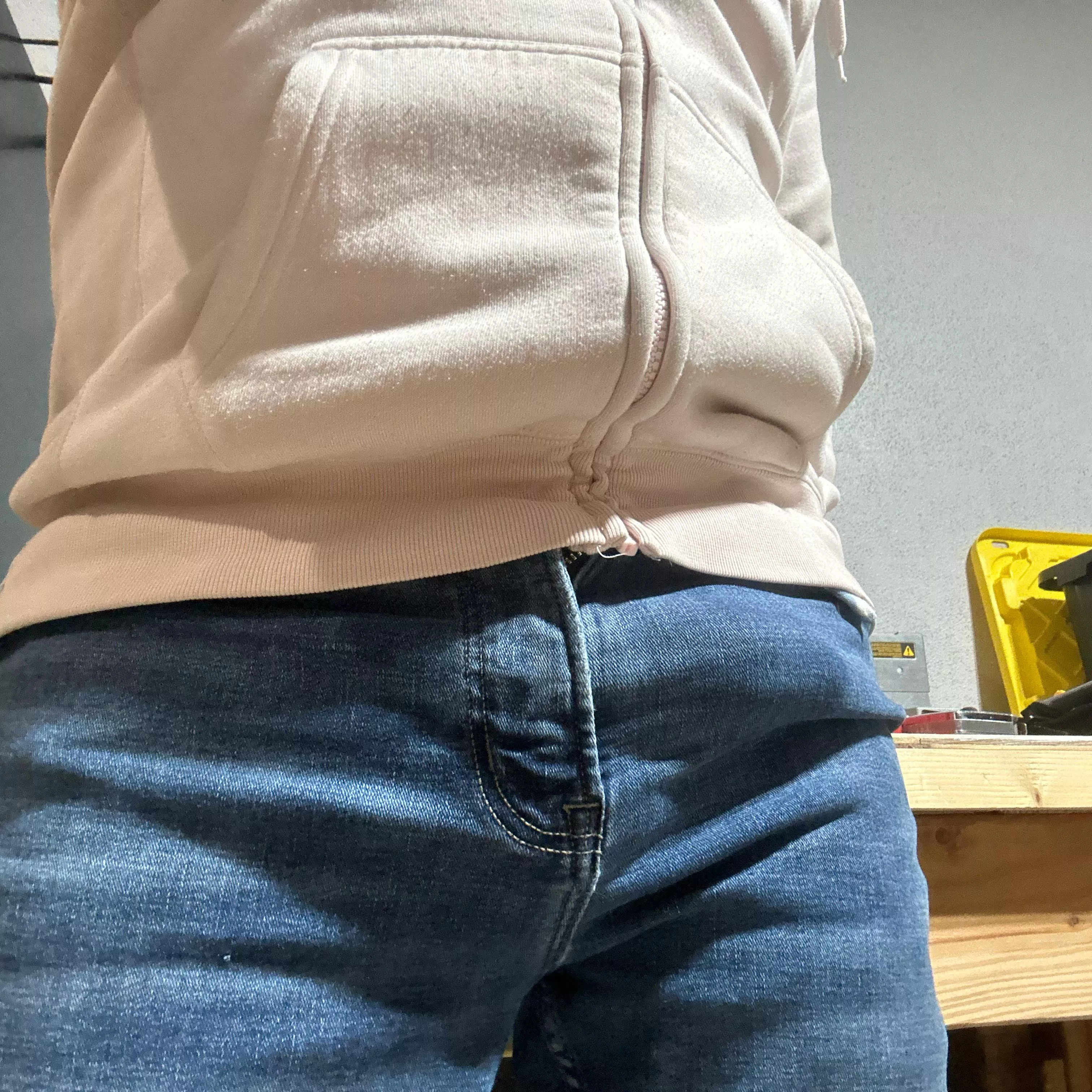 Wanted to get some woodworking done, but I guess I have another project to focus on  posted by yummy-bi-dad