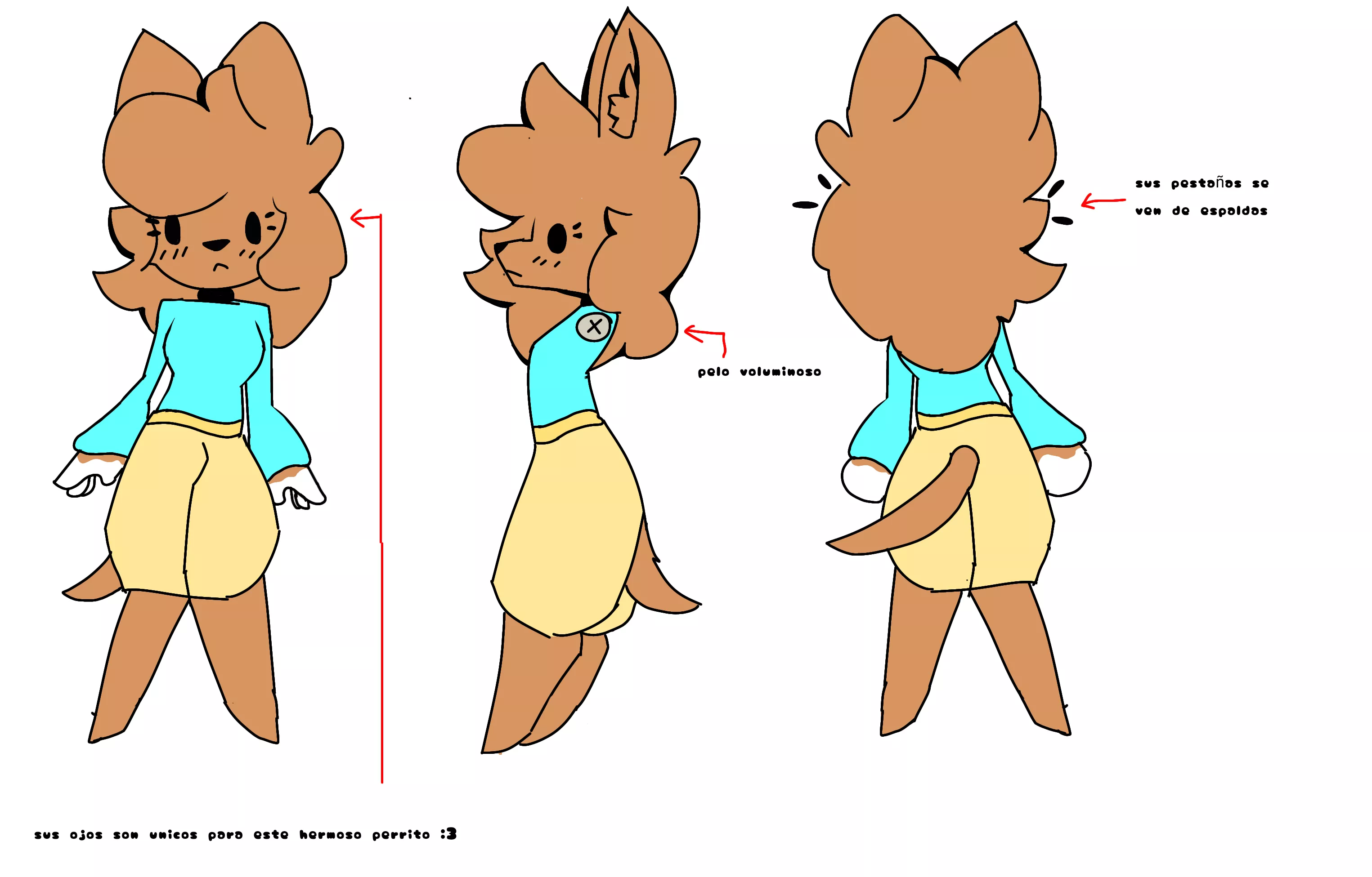 what do you think about my oc design for a weebcomic (art by me) posted by Ematally