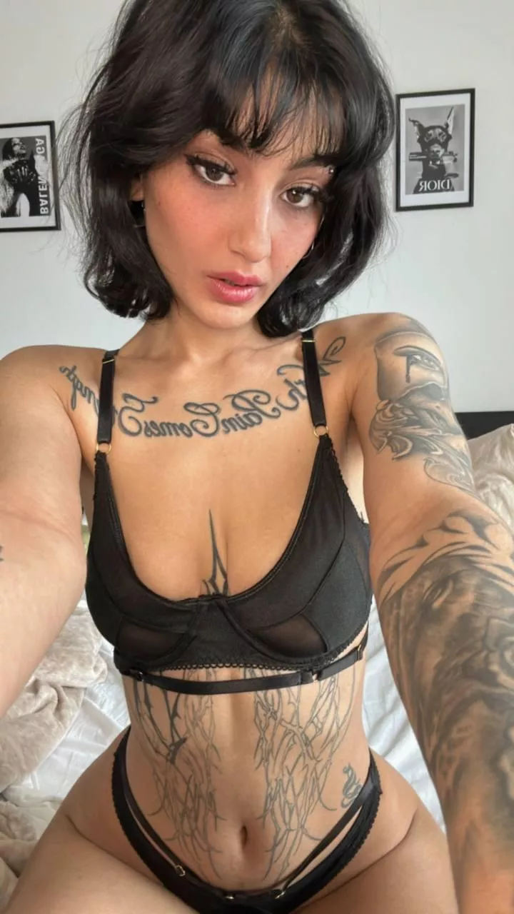 Would you rather bust on my small titties or on my face? posted by Arviericp