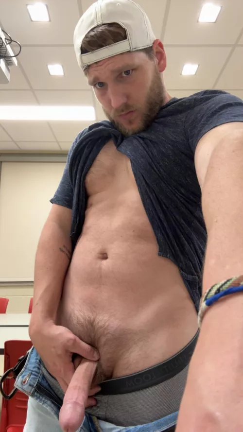 At work. I hope someone doesn’t walk in 😬 by Necessary_Orange_303