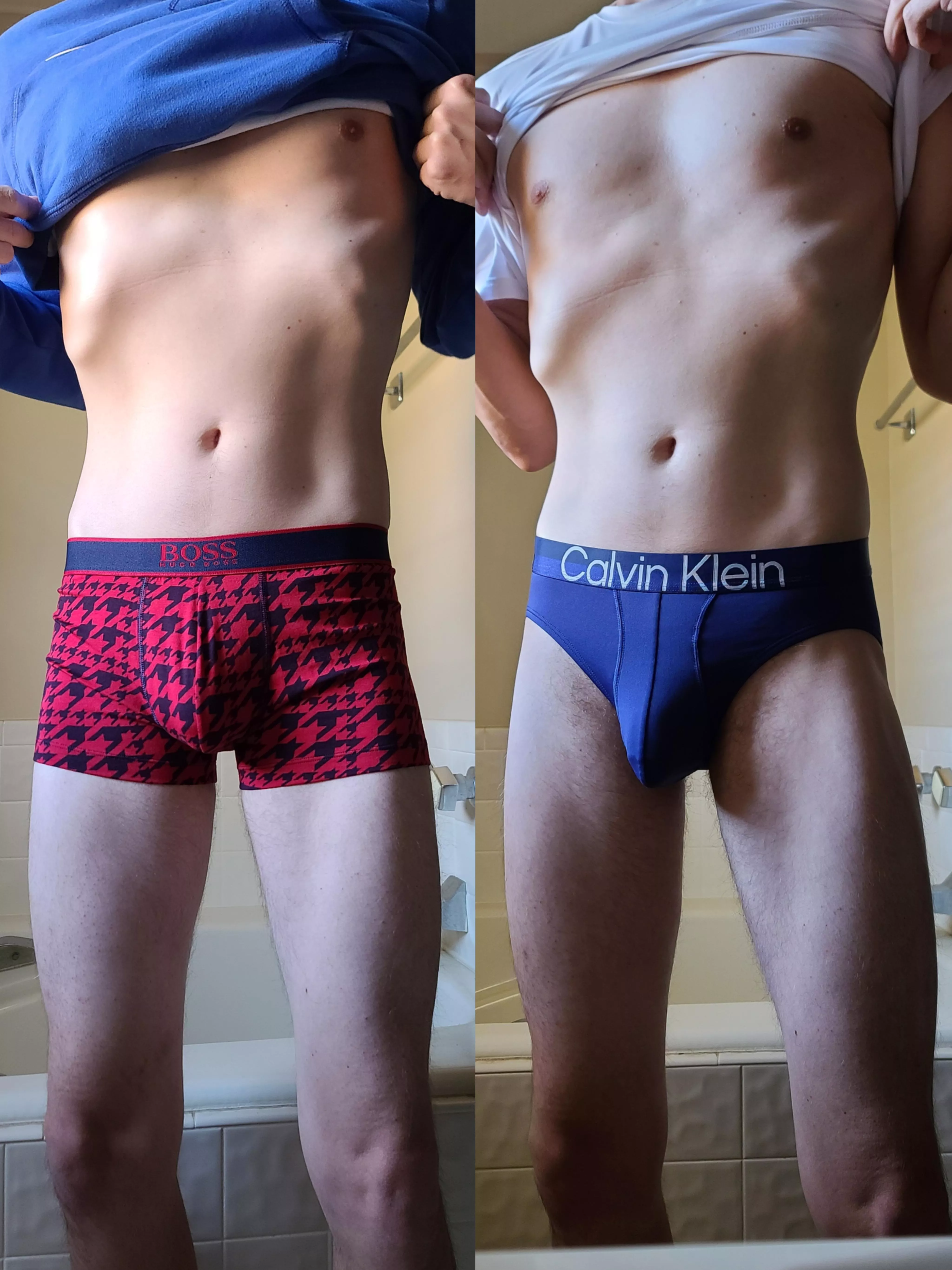 Battle of the undies  posted by whosmongoose