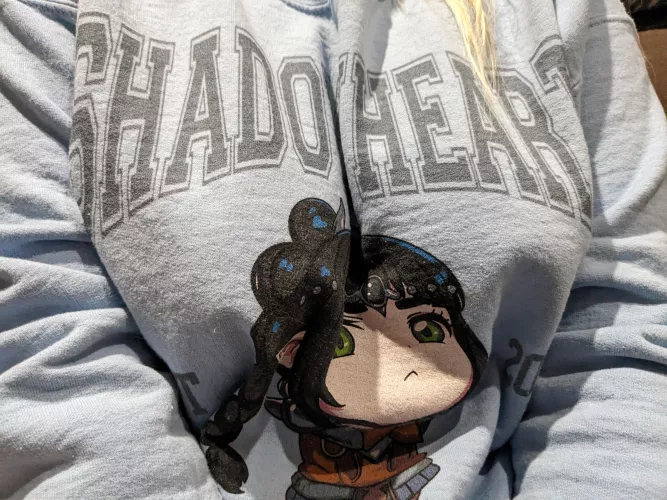 Baulders Gate 3 shirt without a bra 🥰❤️ by Paleteen18