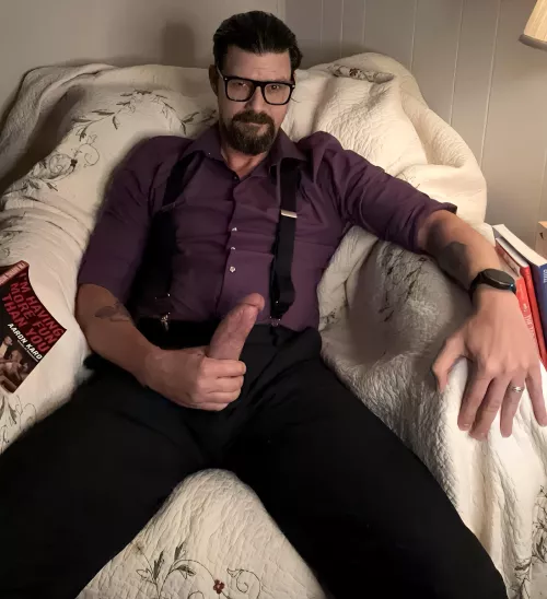 Beard, Boner, Be My Reading Buddy? by BikerBeau