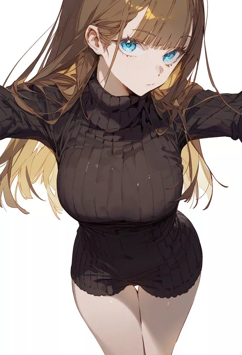 Brown Knit Sweater  posted by CheetahSperm18