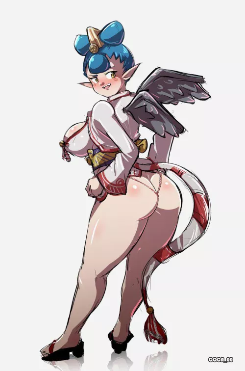 Cheeks of a Goddess (Coca Bee) by PMatty73