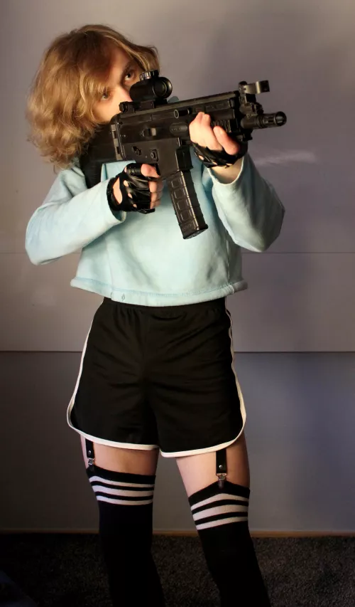 Do not move! I'll shoot!!! by NormalFemboyAccount