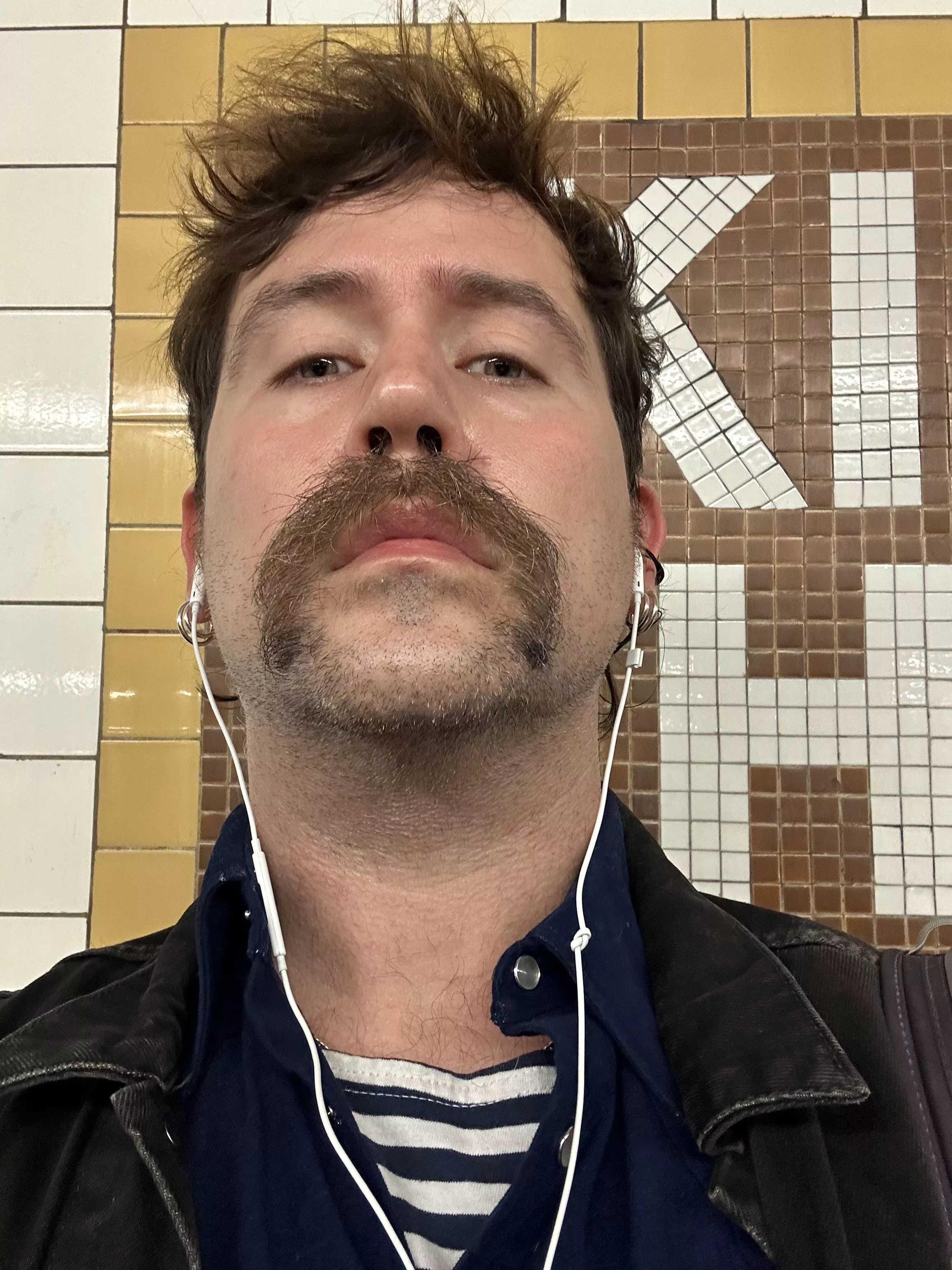 Early subway to work -- tgif y'all!  posted by HalfSourKosherDill