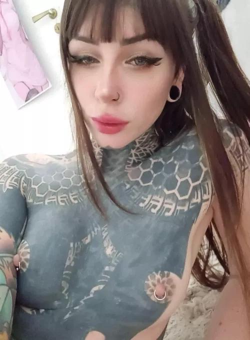 Enjoy my tattoed nipples <3 by CutieeIndependent