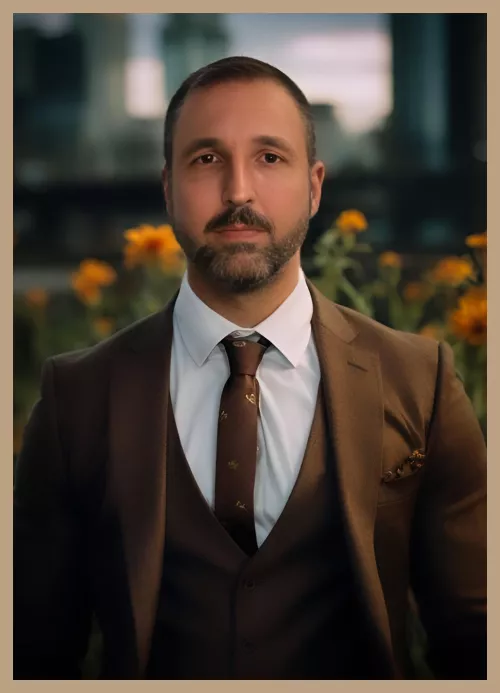 Feeling dapper, but still on the hunt… by Synthpaws