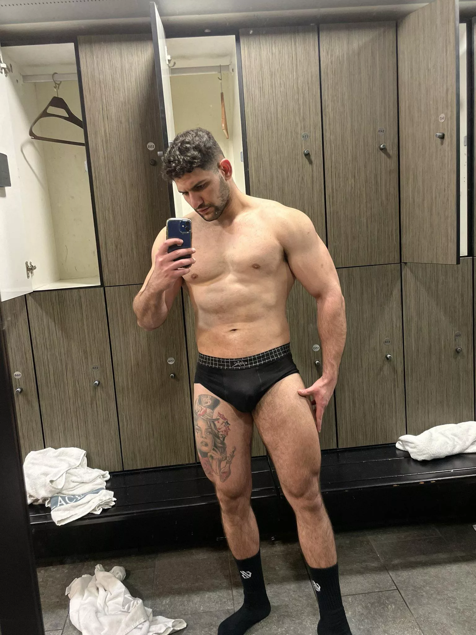 How about those black briefs? posted by TheKingDavid_