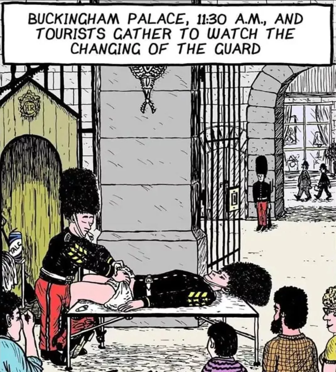 I didn't know they were that kinky at Buckingham Palace! posted by curious_crinkles