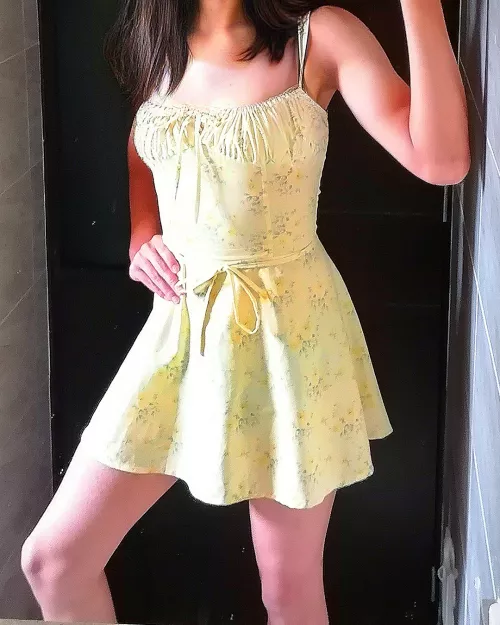 I love this new dress. What do you think? 💛💛 by Sweet-fmb