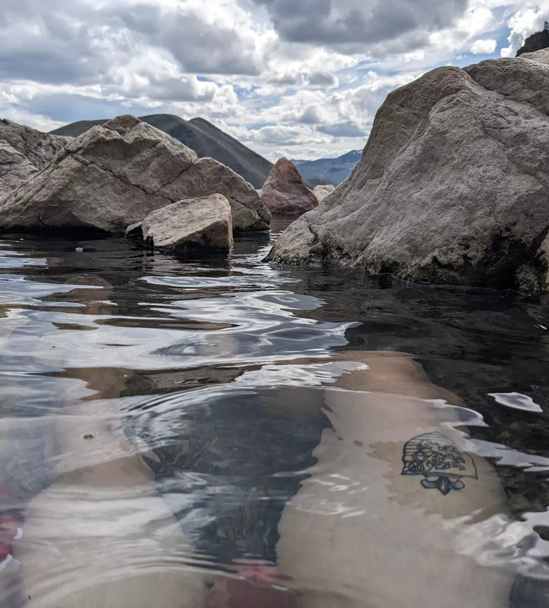 Idaho hot spring, tough to beat!  posted by jmbeck766