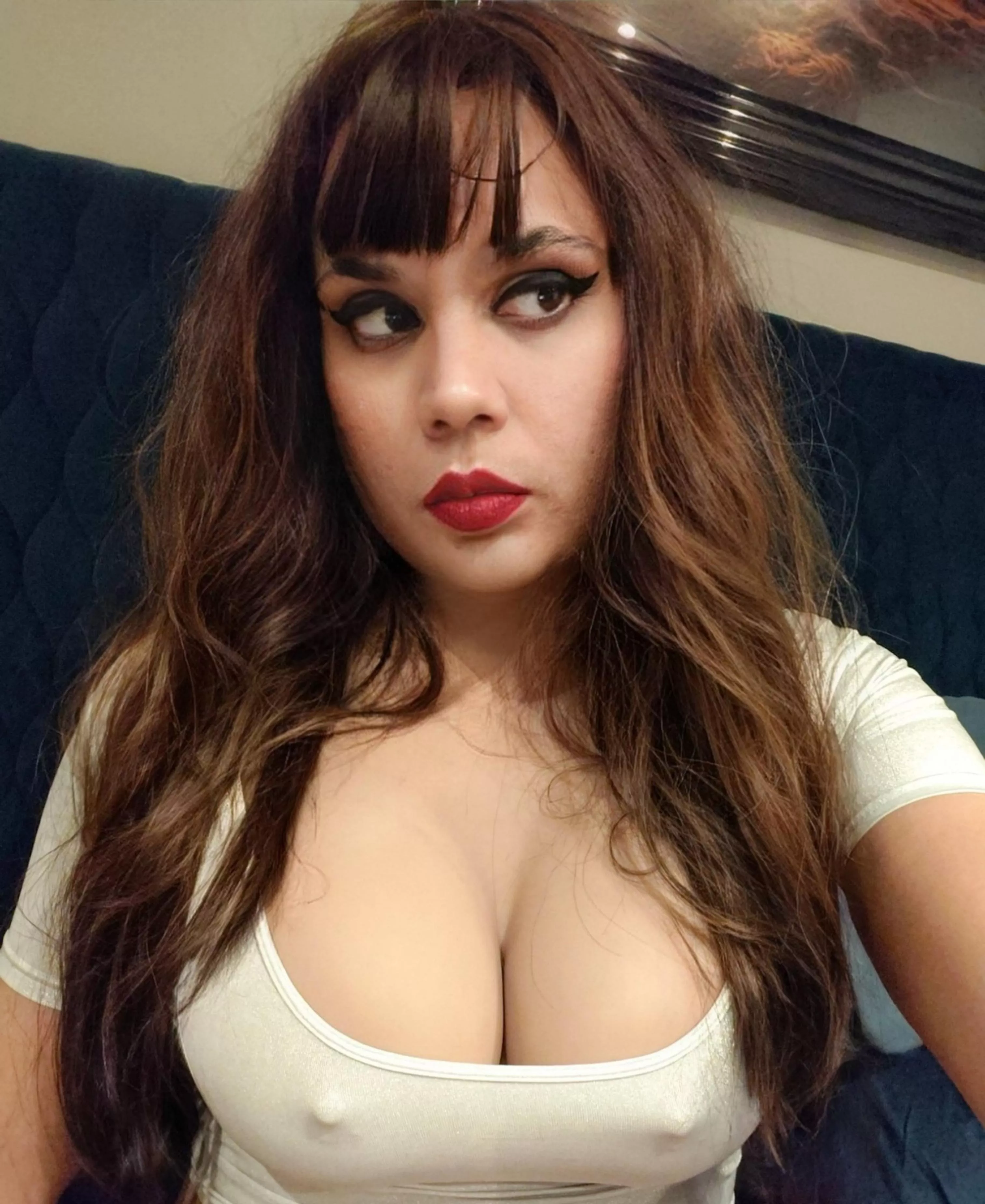 Is it obvious im not wearing a bra? posted by Lexi-brooke