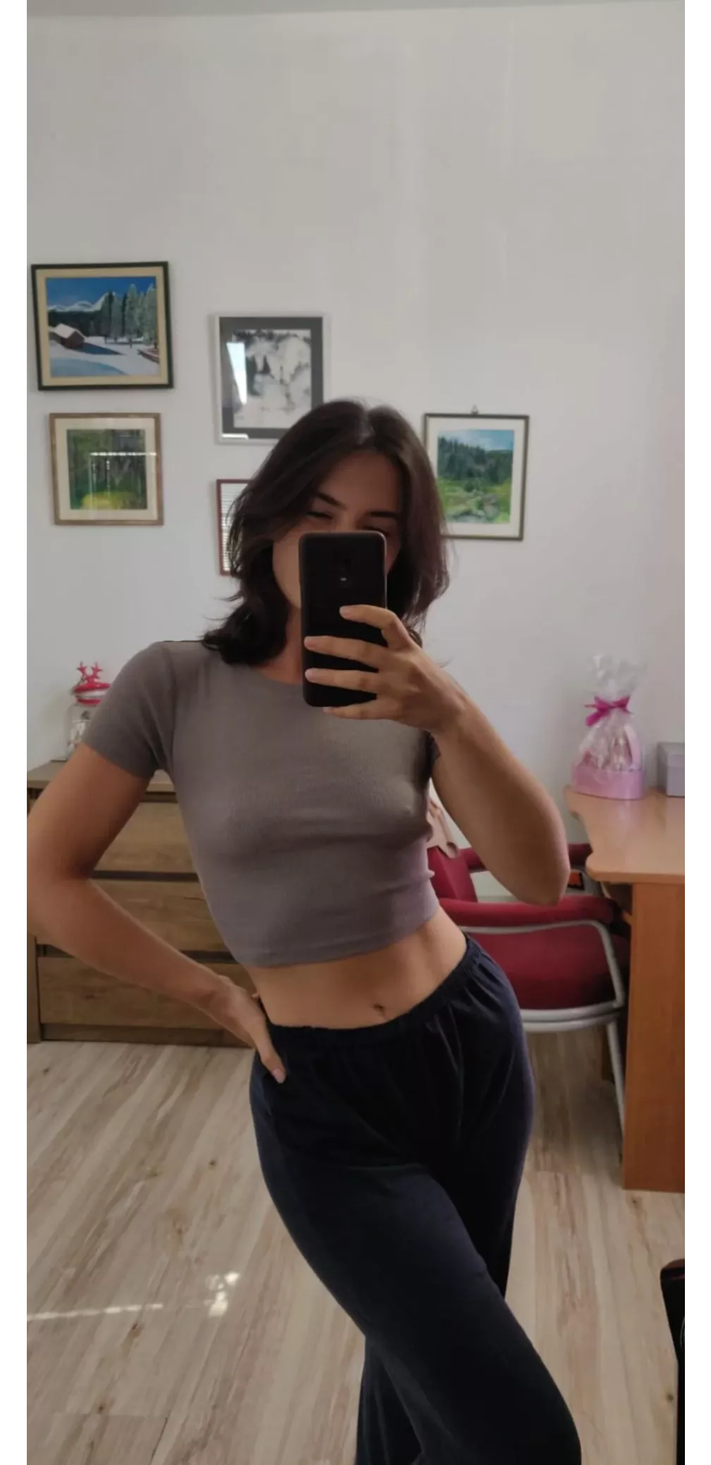 IUTR Green dress girl  posted by celebgooner123