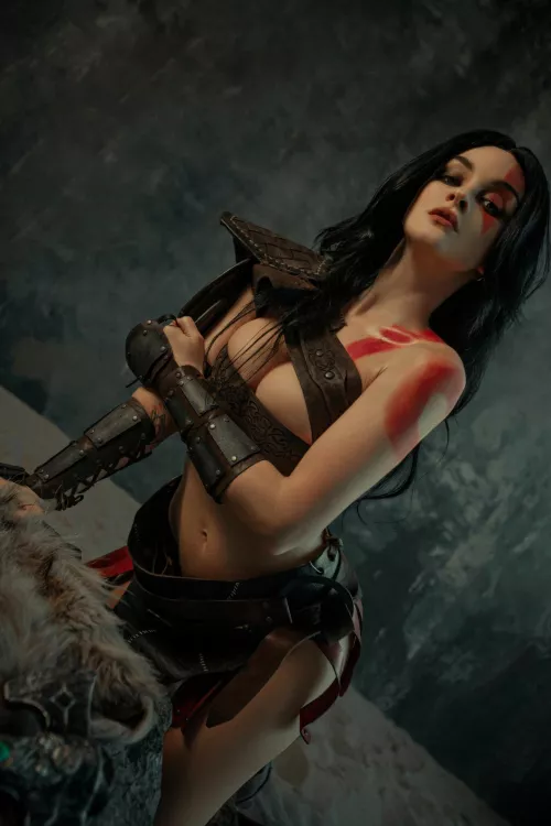 Kratos fem from God of War by Katssby by Sophie_Katssby