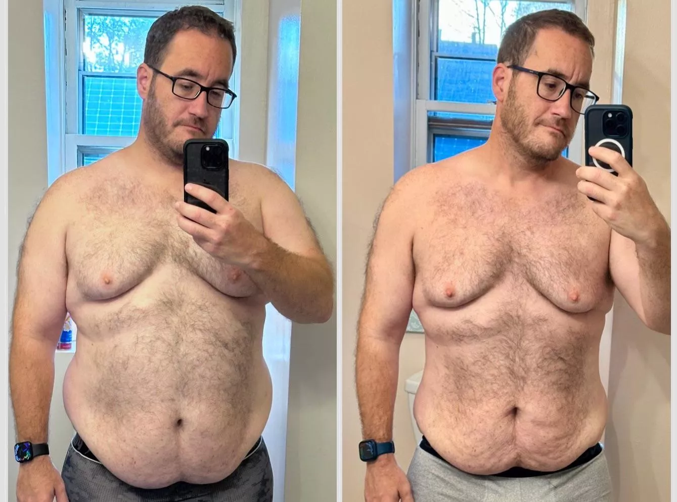 More than mildly pleased with my 50lb weight loss. A week until the 10 mile race I’ve been working up-to.  posted by runningthefataway