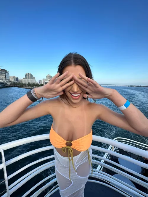 my body is always ready for boat season! by alyssajadexoxo