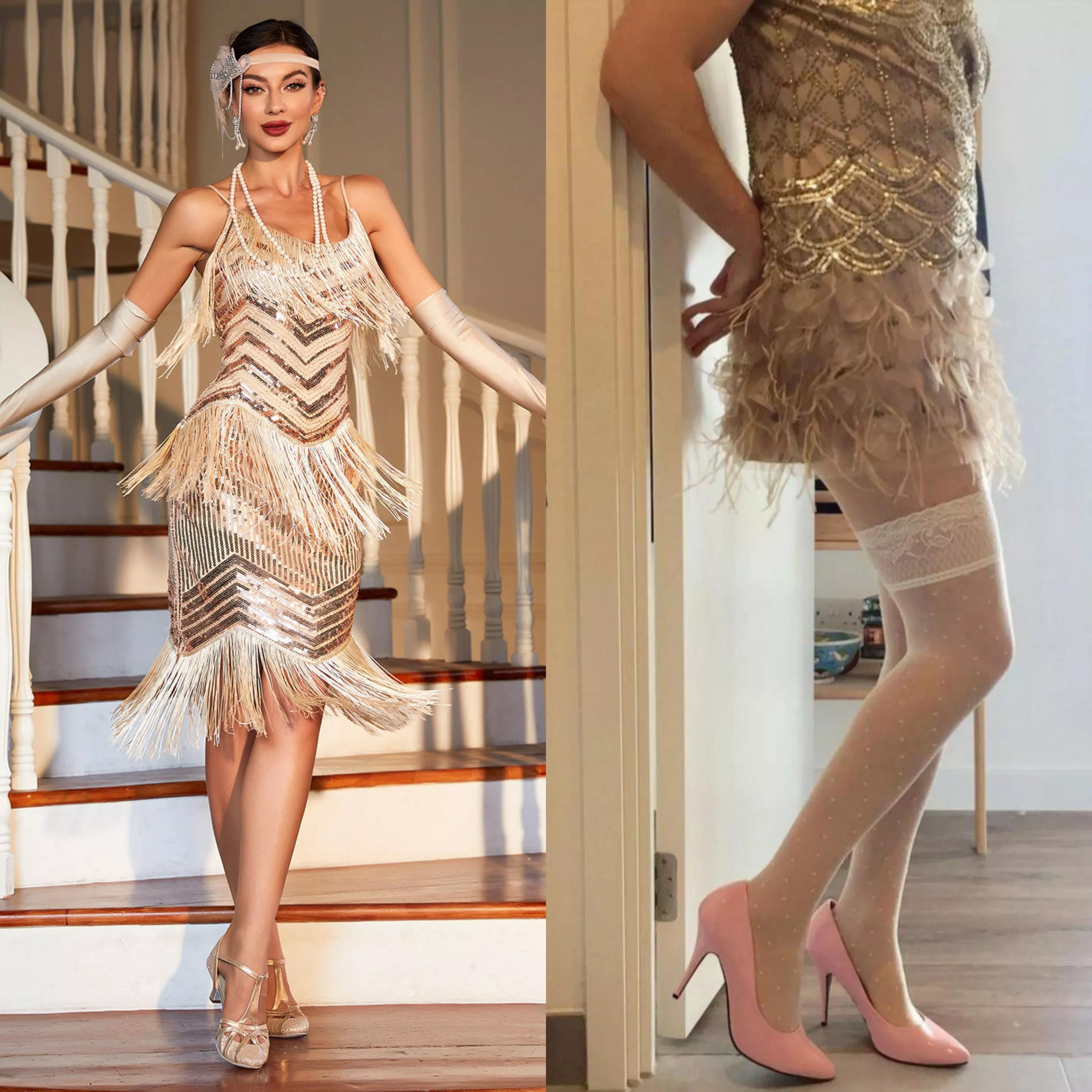 My inspiration, and my sissy version! 💕  posted by LittleSissyIzzy