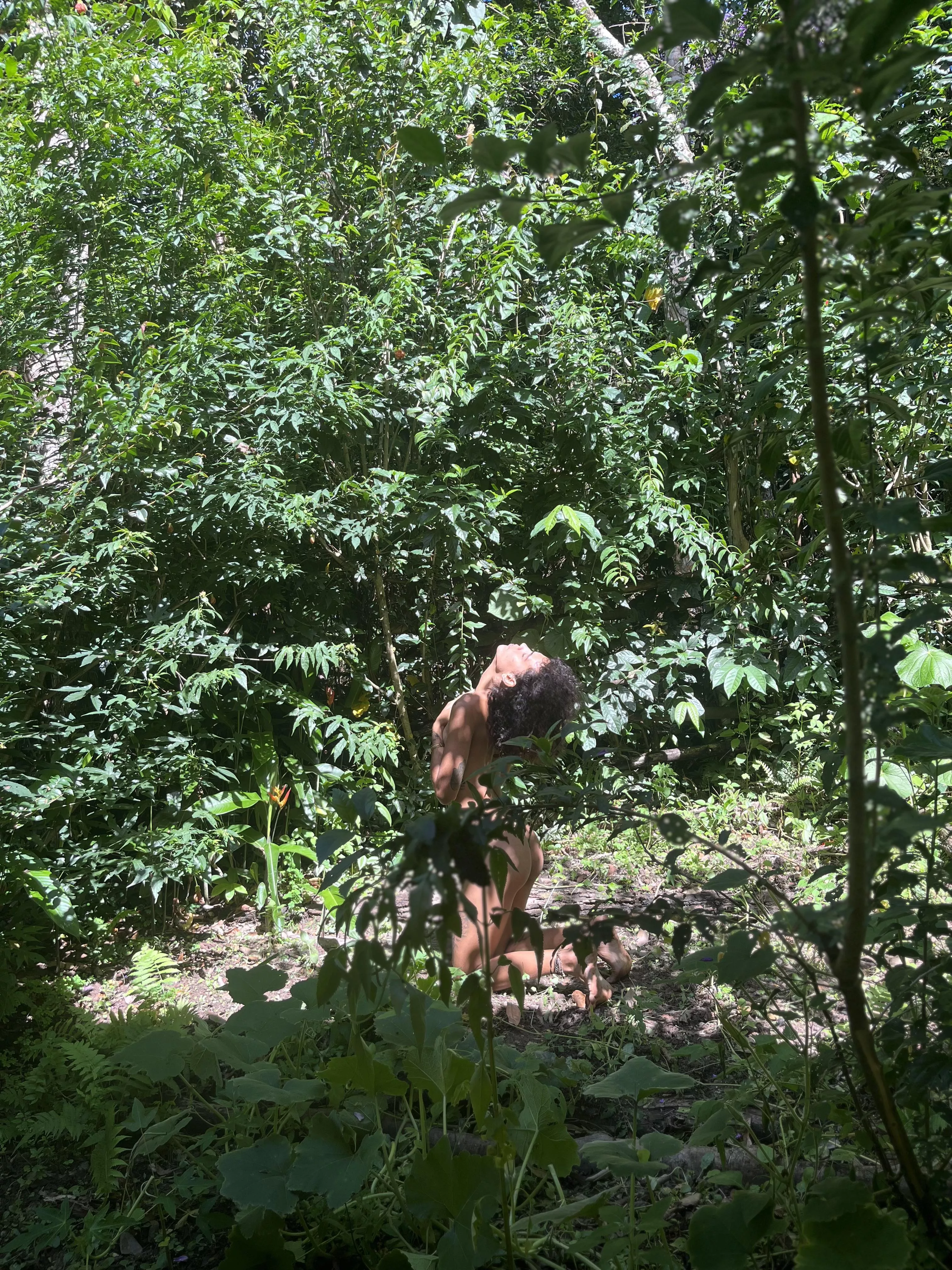 Sunbathing in the garden posted by lala_lais