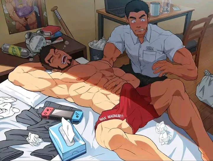 Surprise between roommates posted by onlyg-boy