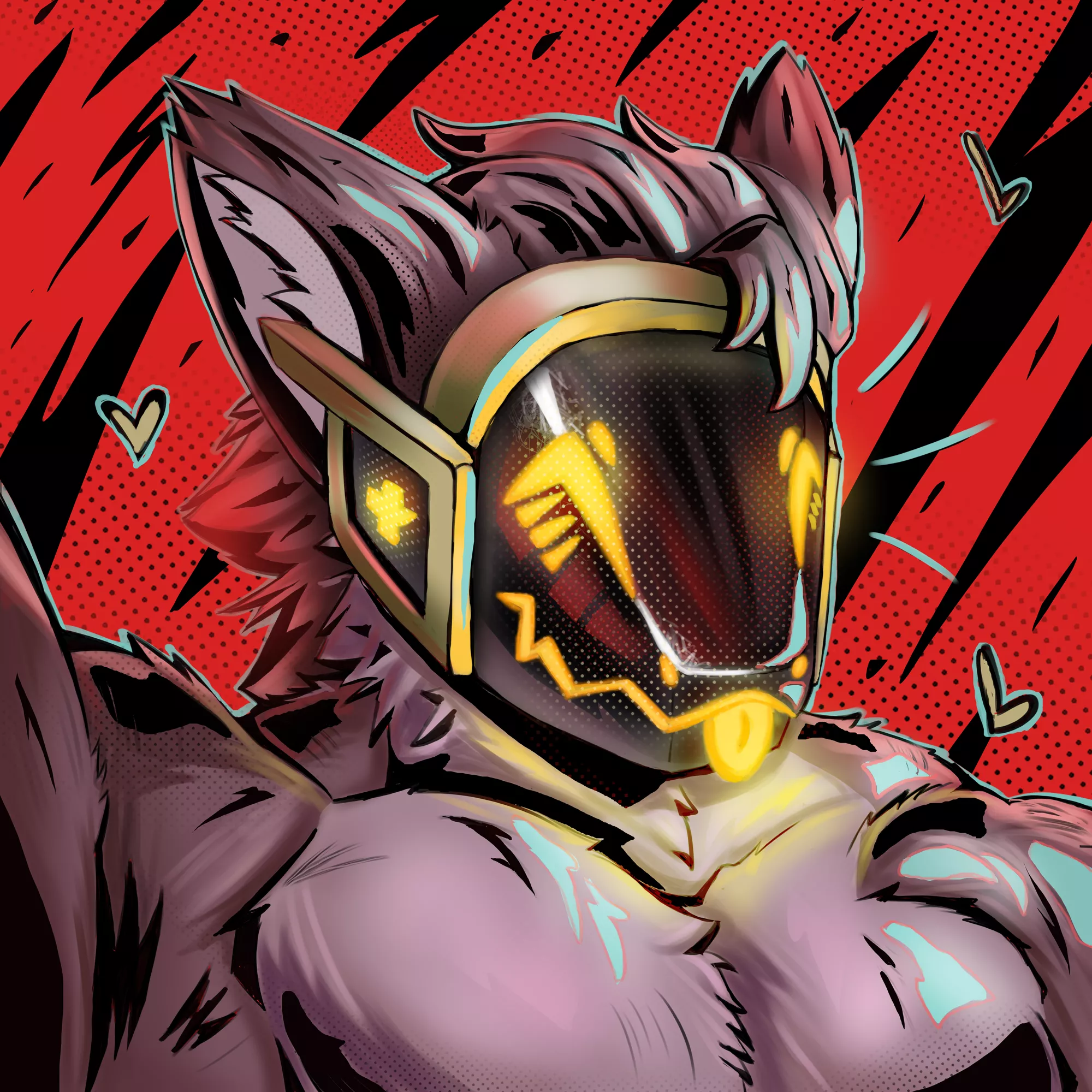 Trying a Persona Style in this one XD posted by gigikaa