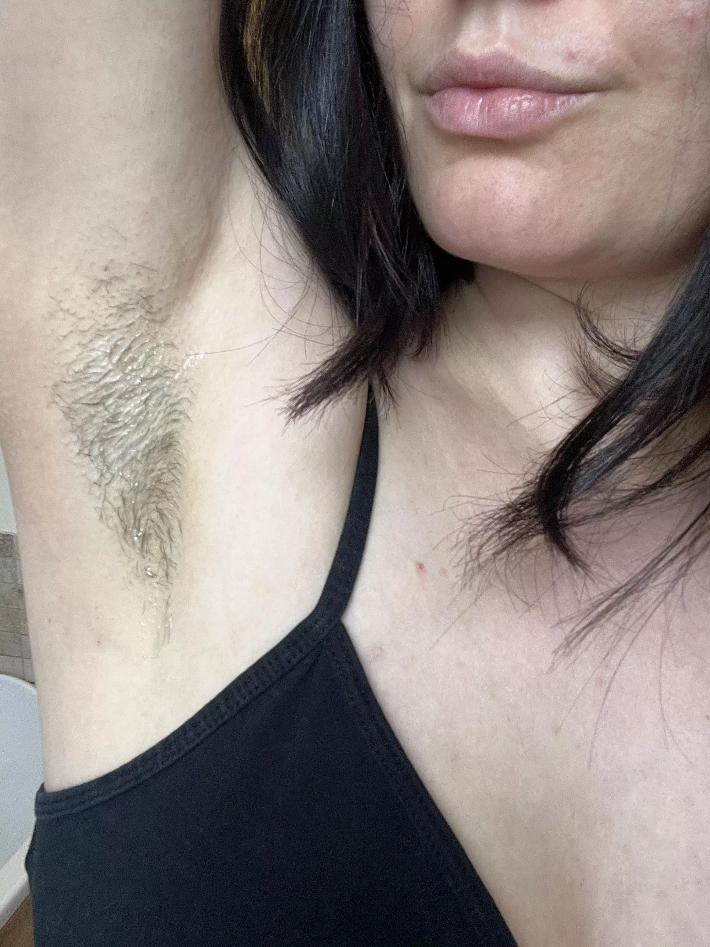 What happens when I show off my sweaty stubble?  posted by PitqueenSamX