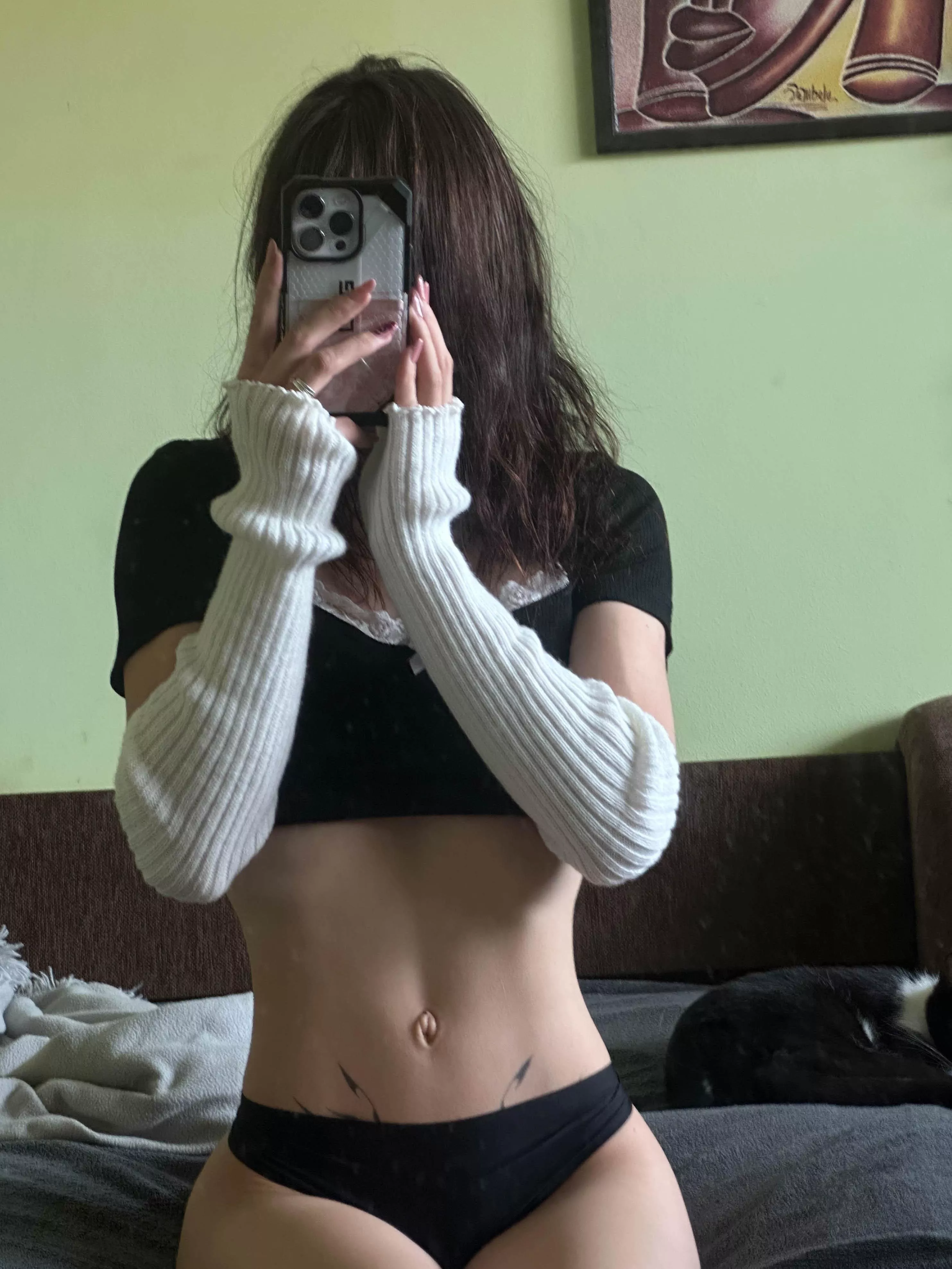 You can touch my little navel gently posted by SweetieBeth