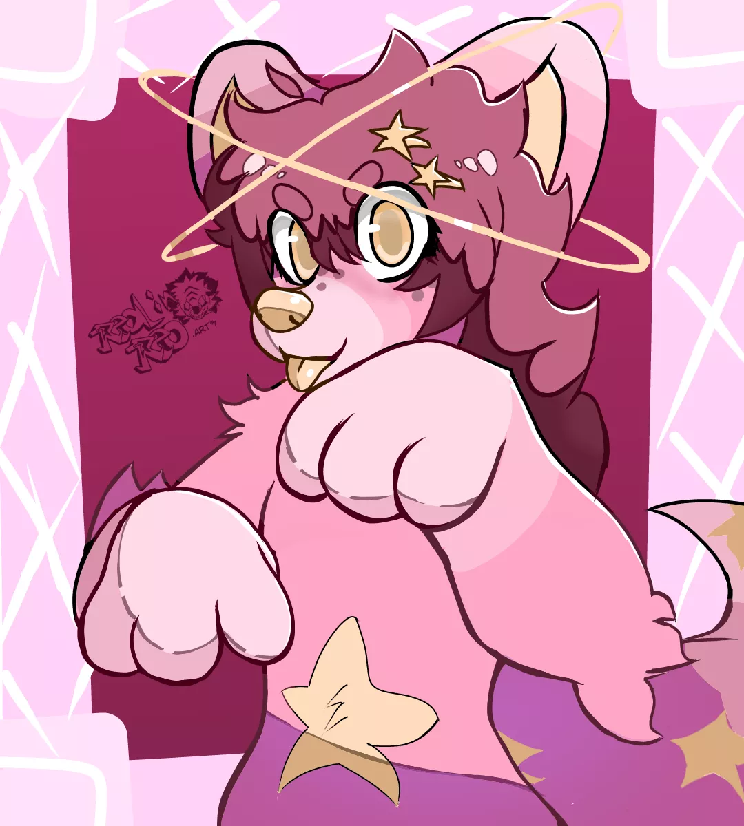 2nd place winner for a raffle i did. oc belongs to @saturnxxskies on insta posted by realinreo