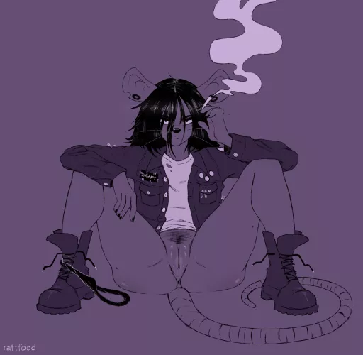 Back-alley Rat [F] (Rattfood) by 5headedragon