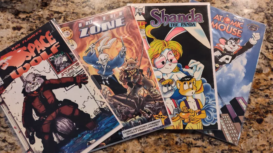 Bought some Furry comics recently! by thevmcampos