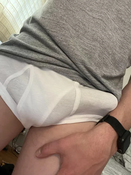 Bulging in briefs by htx_q