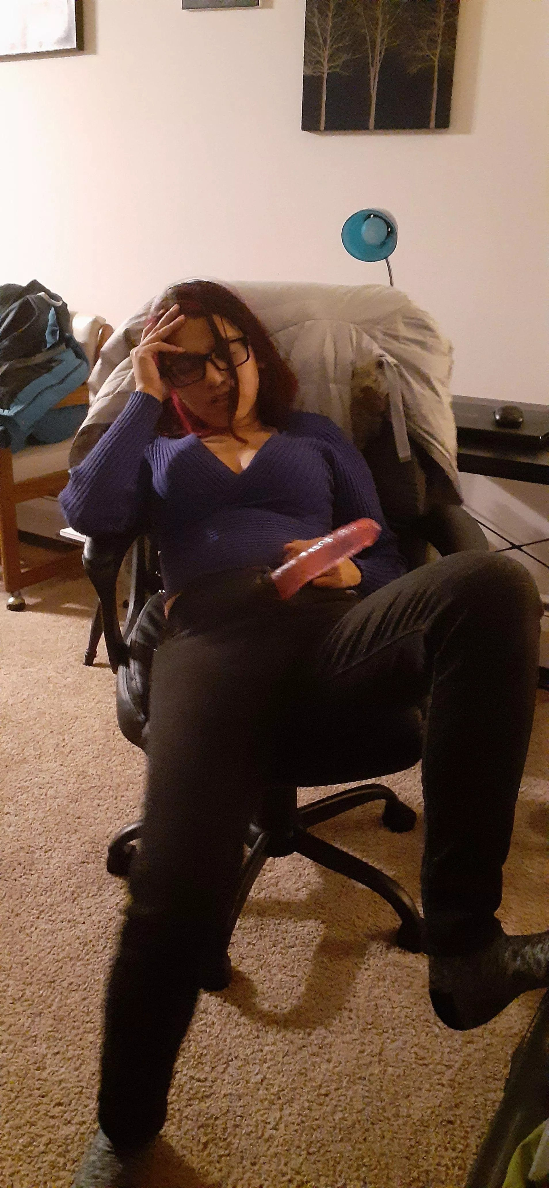 cum see me in my office I have a big report for you posted by goddess_rarity1