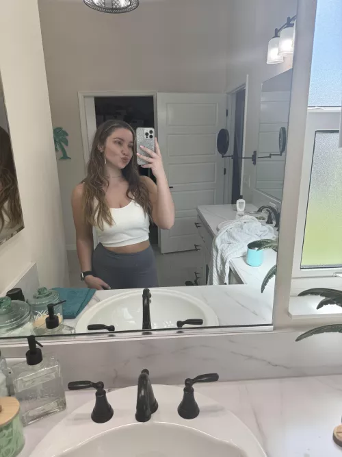 Felt cute in this croptop so decided to share it! by alittlechubs
