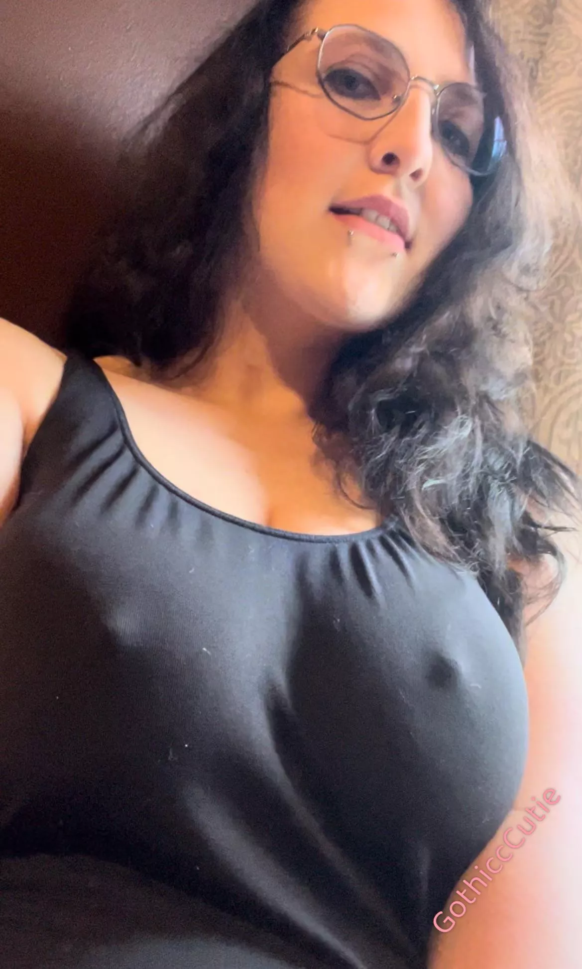 I hate putting my Gcups in a bra… but my natural headlights give me away  posted by GothiccCutie