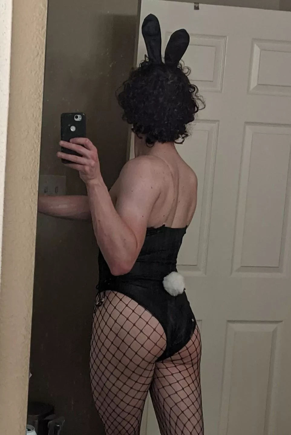 I think the squats are paying off. What do you think?  posted by TransAddy
