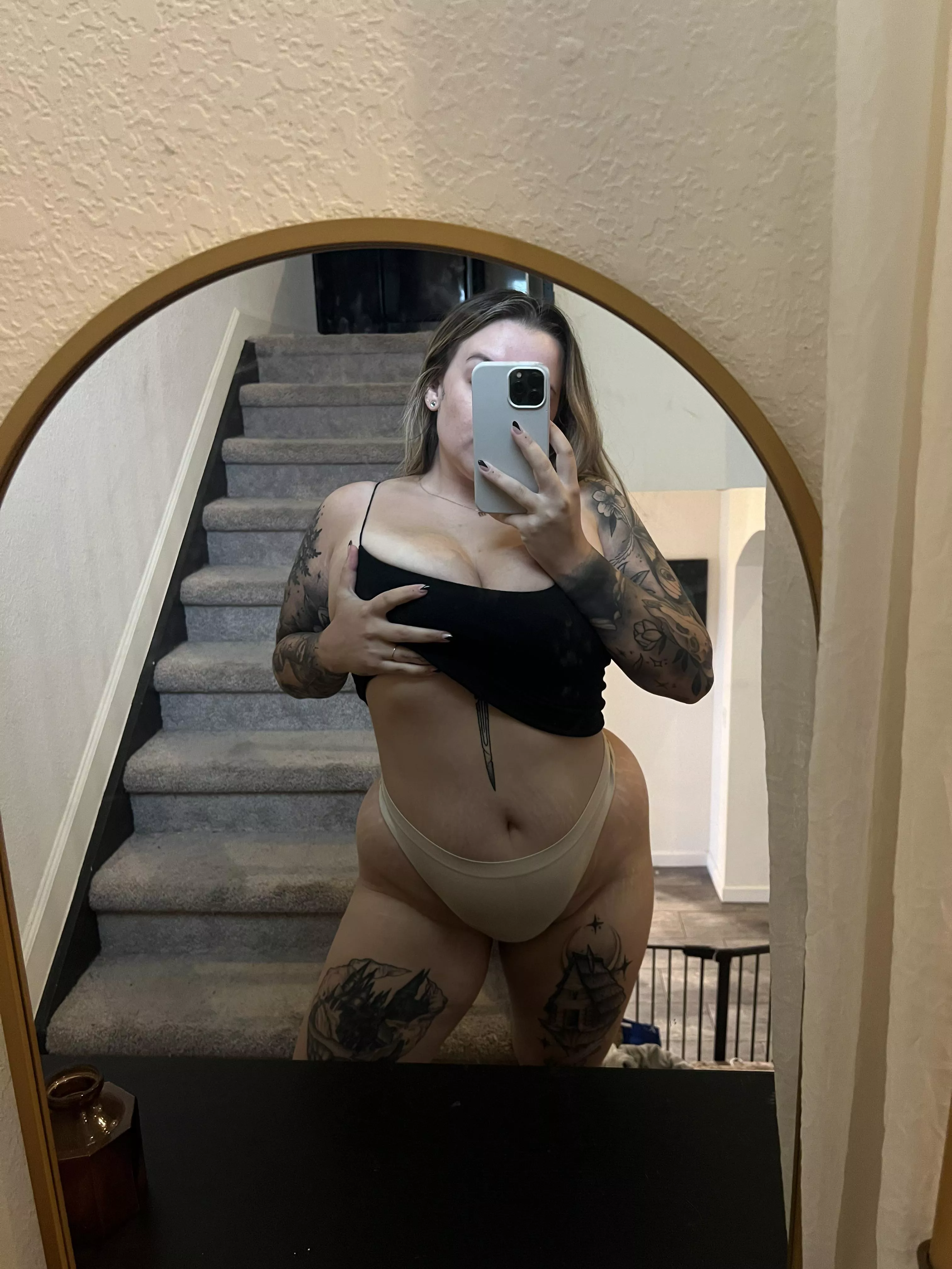 I’d rather be naked  posted by gabiii_carter