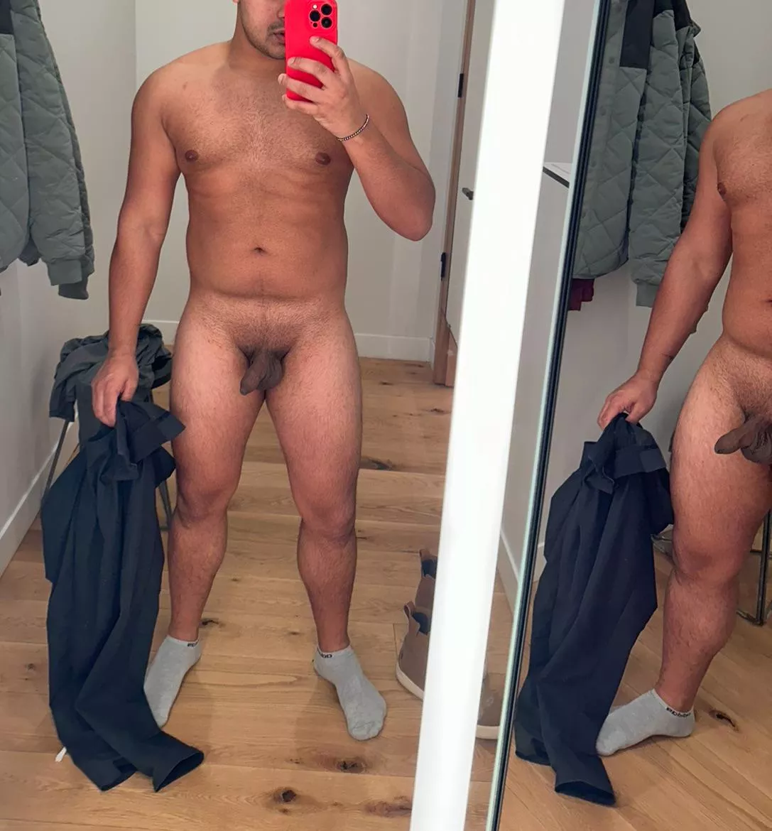 It was cold in there! What would you do to make it hard? posted by uccptn