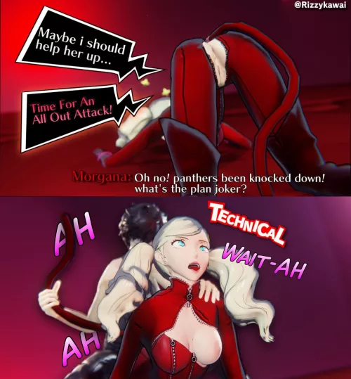 Joker's getting real tired of all ann's free invitations... (@rizzykawai) by Unfair_Throwaway