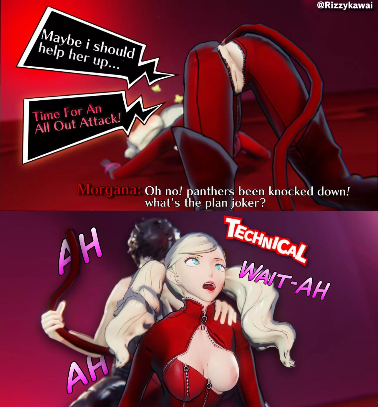 Joker's getting real tired of all ann's free invitations... (@rizzykawai) posted by Unfair_Throwaway