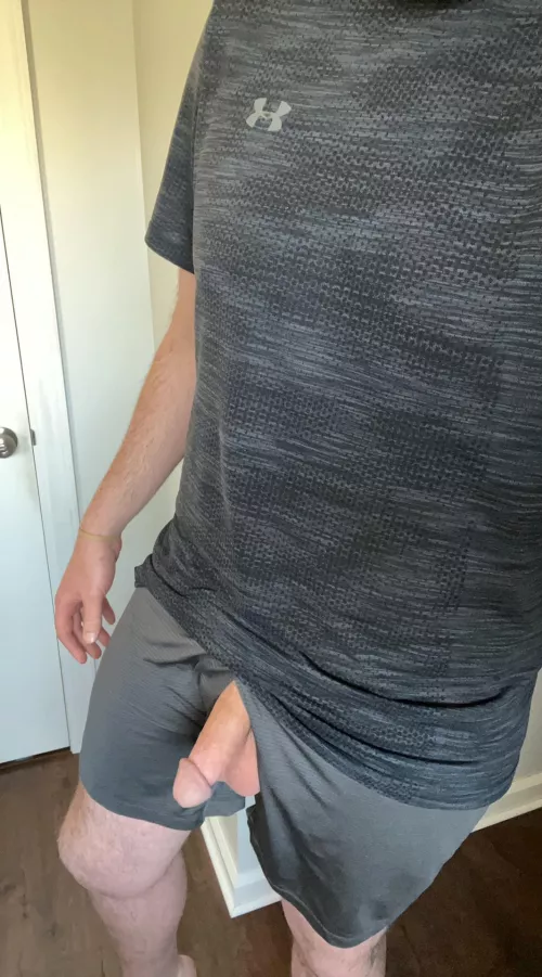 Just around the house with my cut cock hanging out as usual by CRyder641