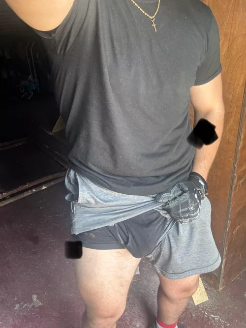 Little bulge at work 😉 by Due-You246