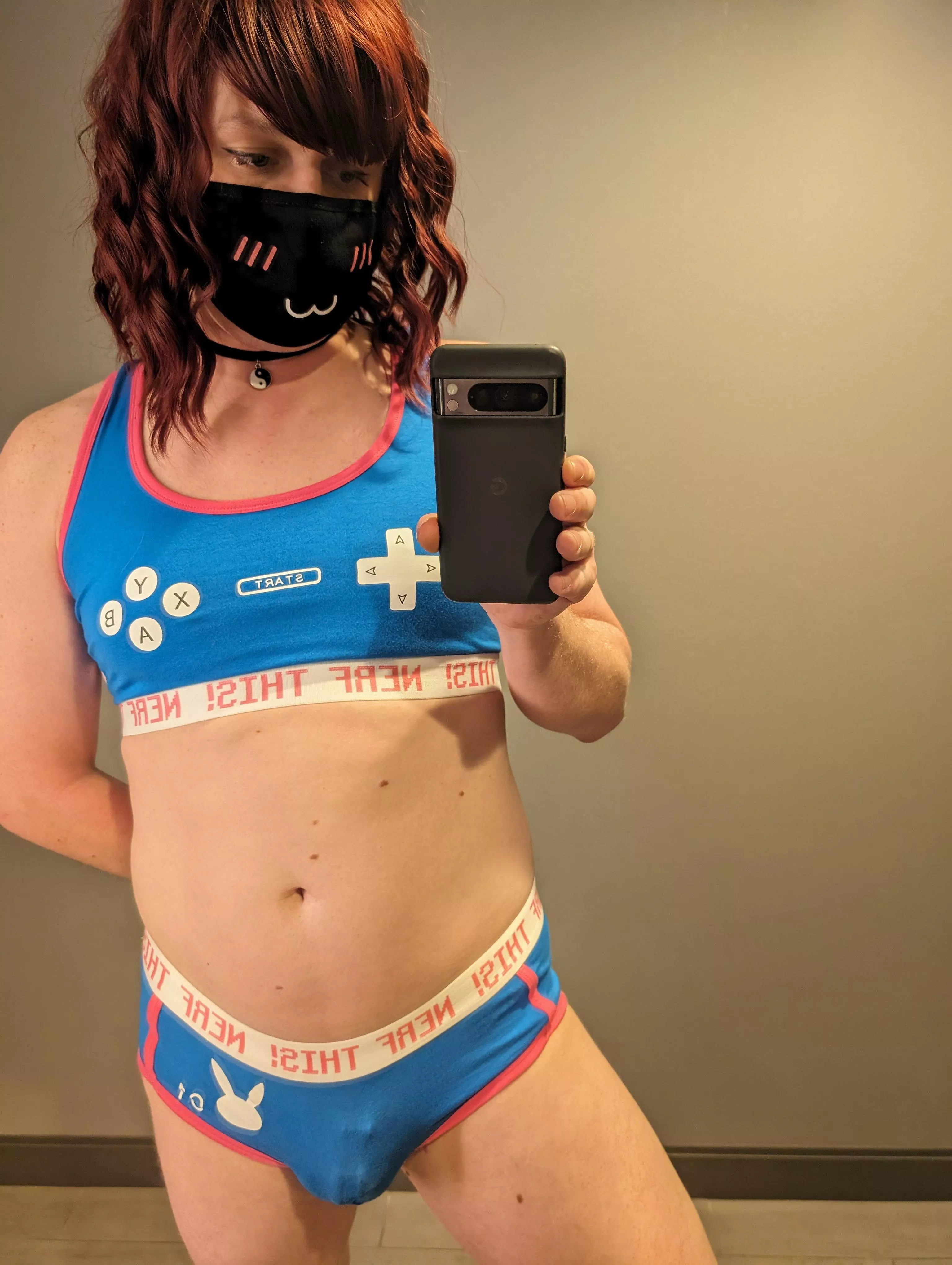 Little caged bulge posted by Elden-Couple