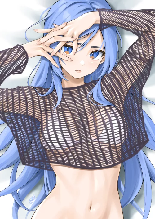 Minah in Crochet Top [Artist's OC] by sum-dude