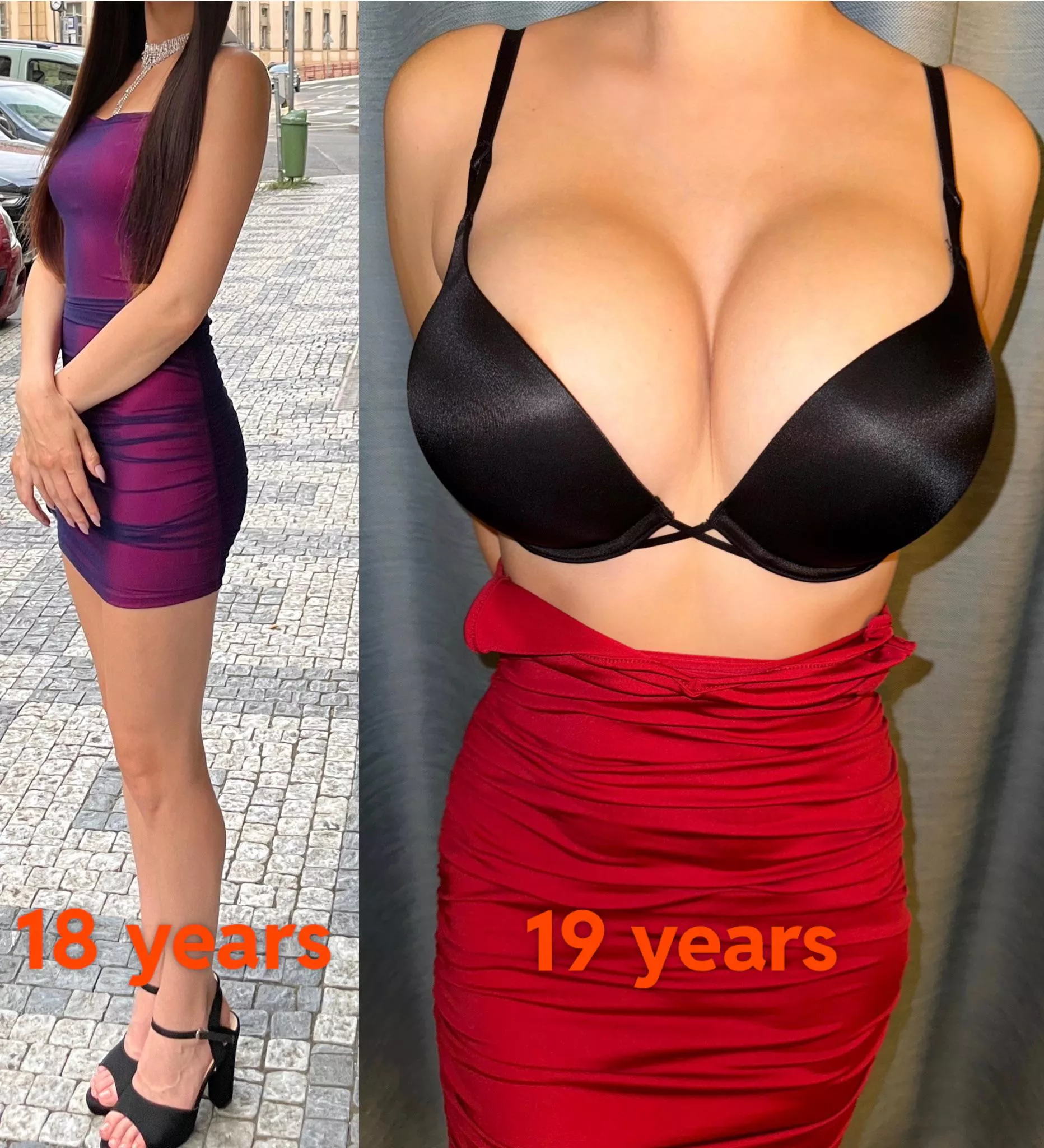 My tits are getting bigger and bigger .. but my body is still petite.. F19 posted by RC2003XXX