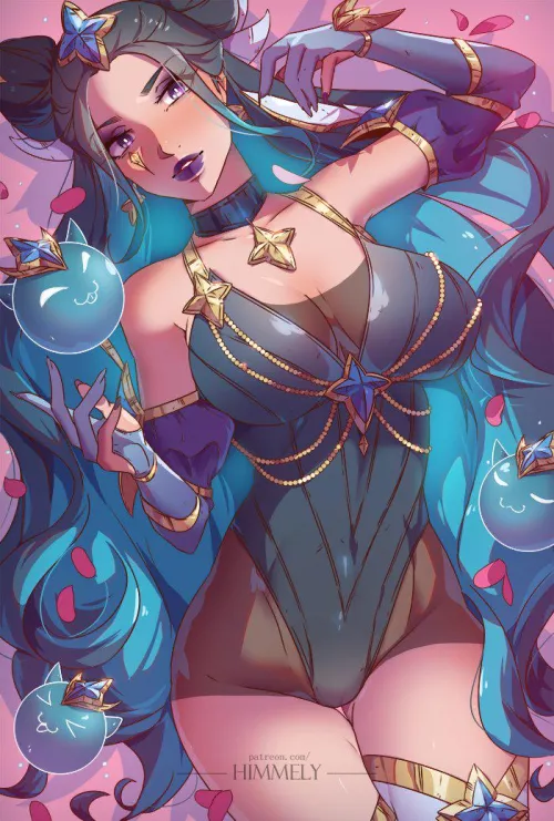 Prestige Star Guardian Syndra (Himmely) by Allan_Breno