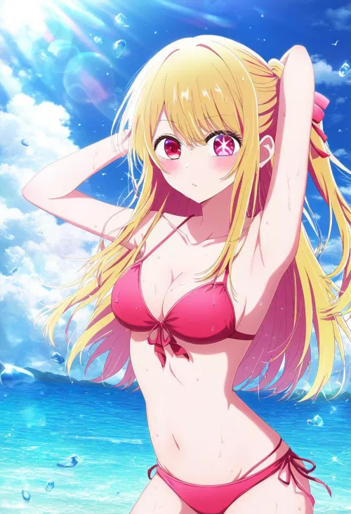 Ruby Hoshino (Oshi no Ko) by virginsnake910