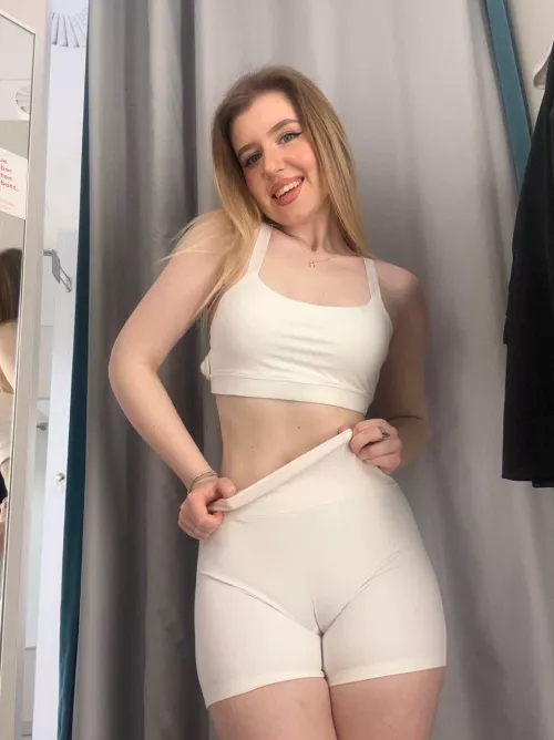 Showing you a yummy camel toe by GracefulCharm