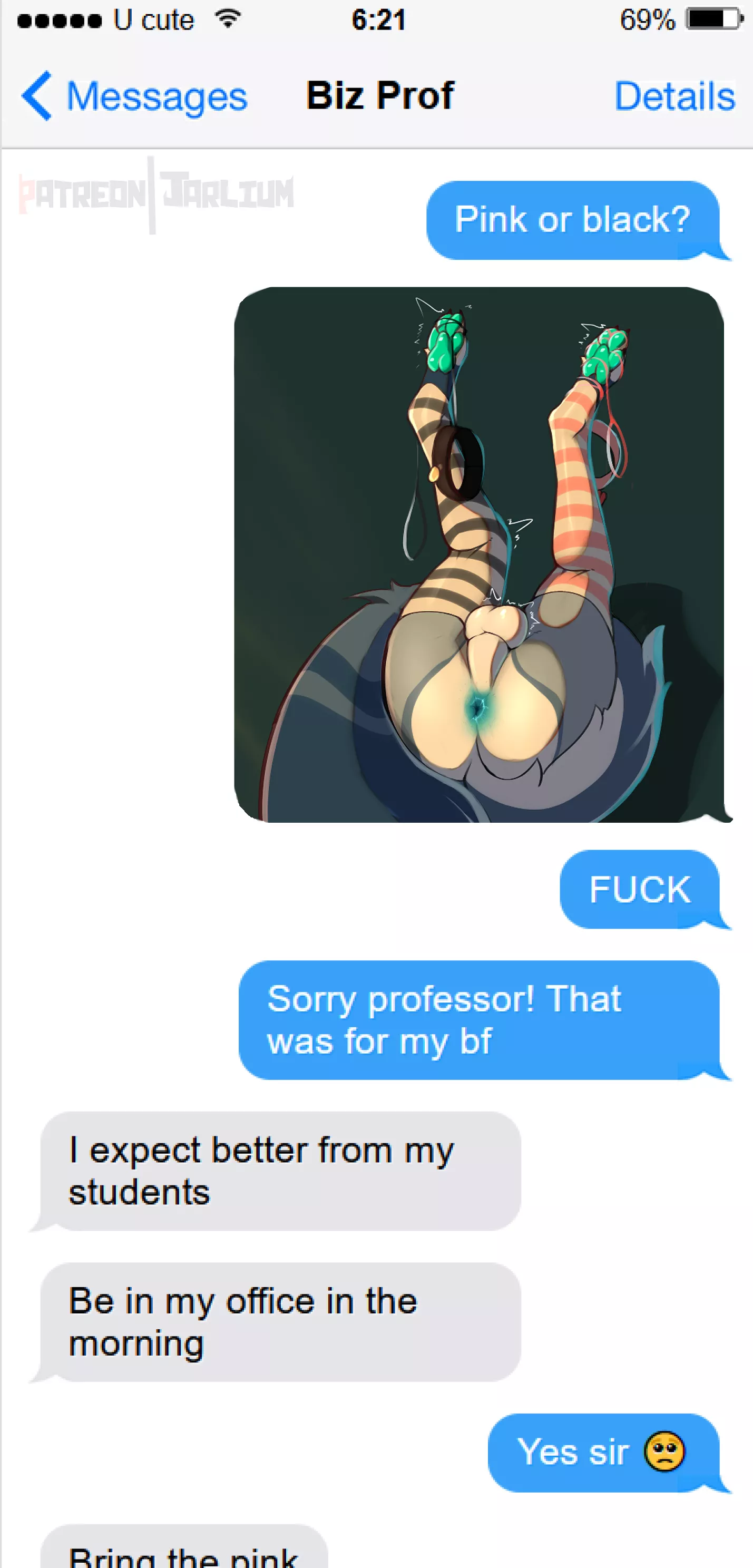 Sorry professor (jarlium) [M] posted by Honey_Bot_OwO