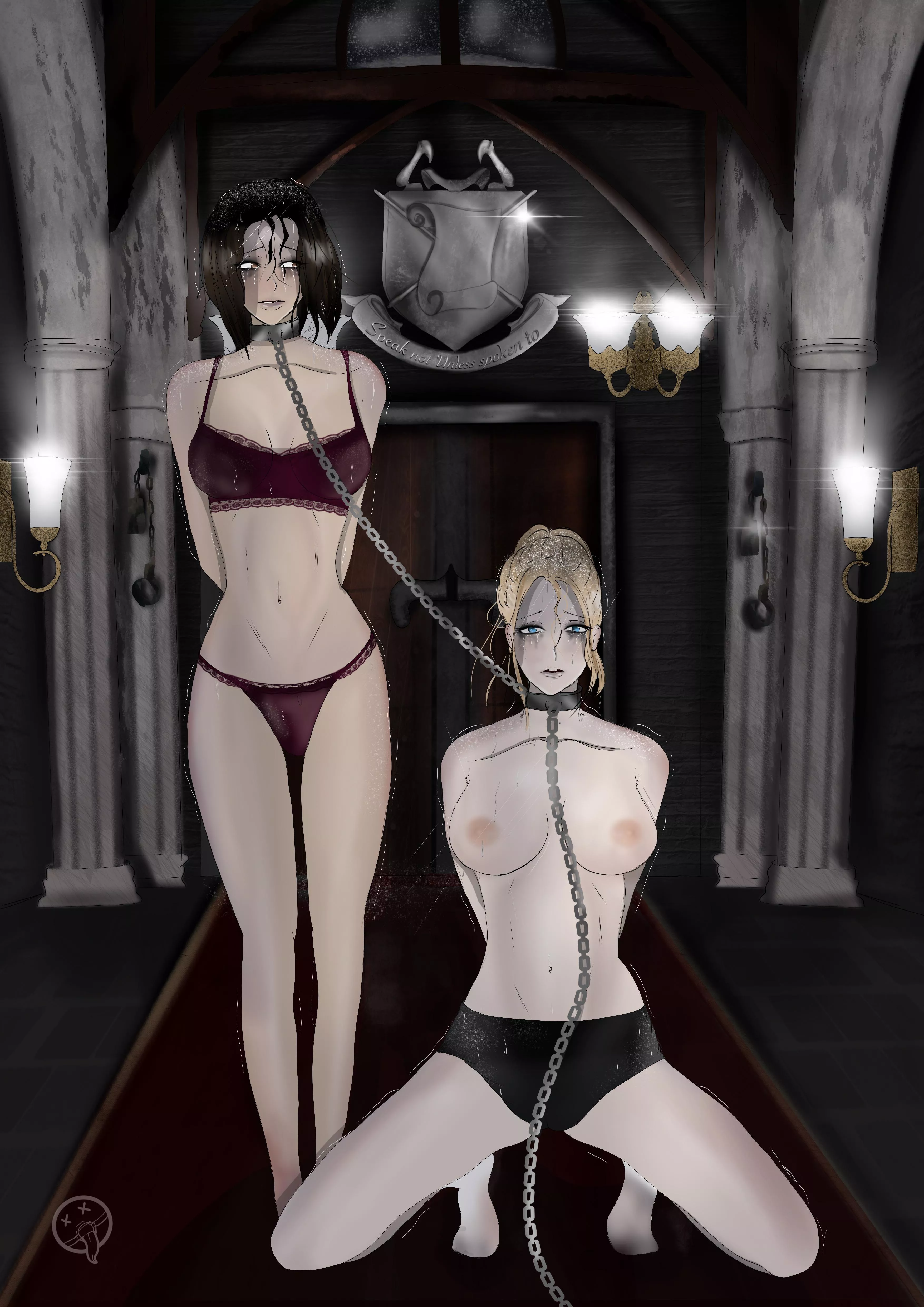 Speak not, unless spoken to (drawn by me) posted by SchmendrikSchmand